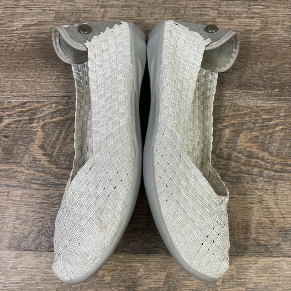 Bernie Mev Women’s Comfortable Catwalk Flats -Silver Grey EU 38 / US 8 - Picture 5 of 10